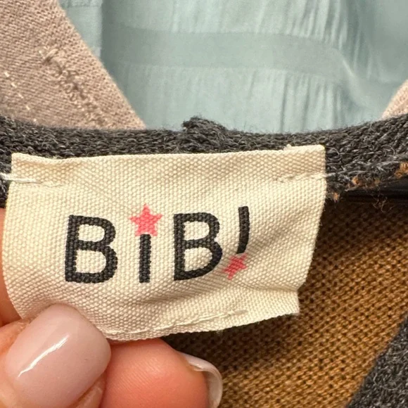 BiBi Tan and Leopard Patterned Sweatshirt - Picture 4 of 4